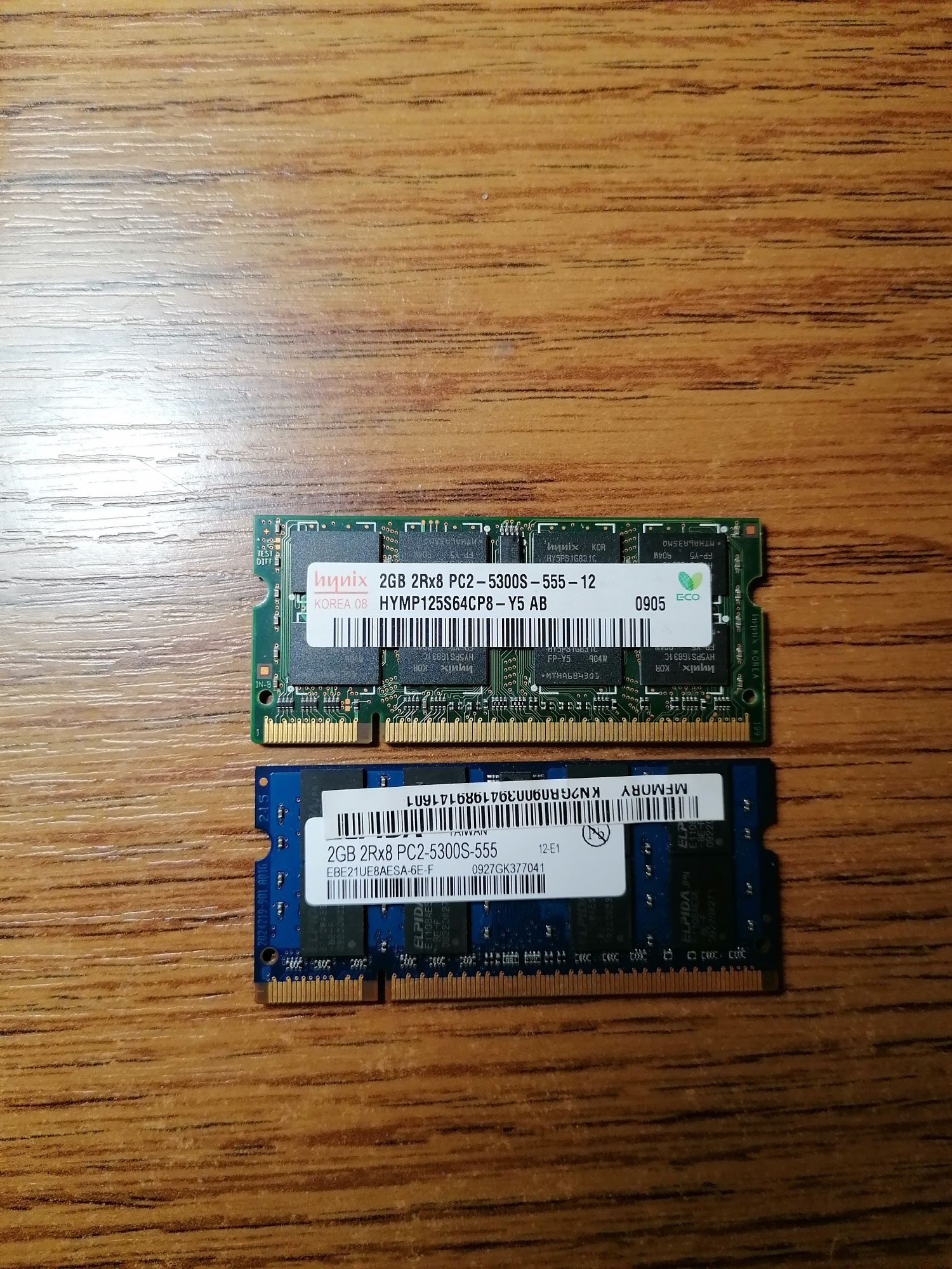 RAM DDR / DDR2 Laptop / PC 2Gb/1Gb/512Mb