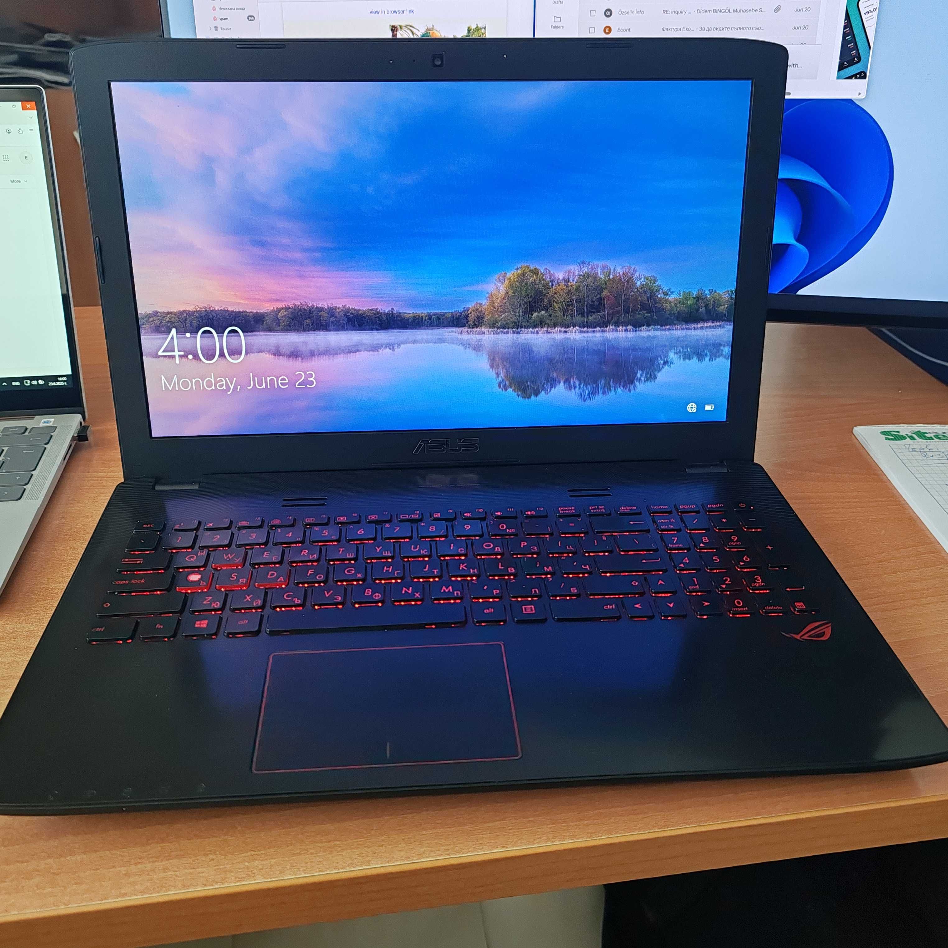 Лаптоп Asus ROG GL552V