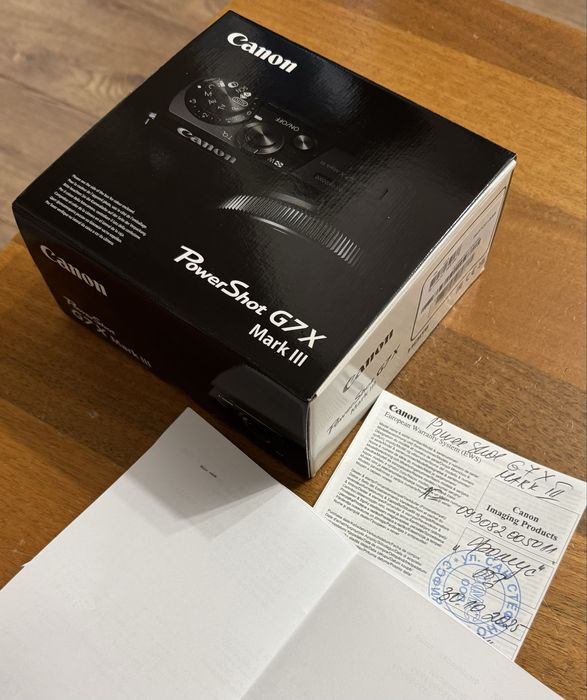 CANON G7X MARK III - чисто нов/неразопакован