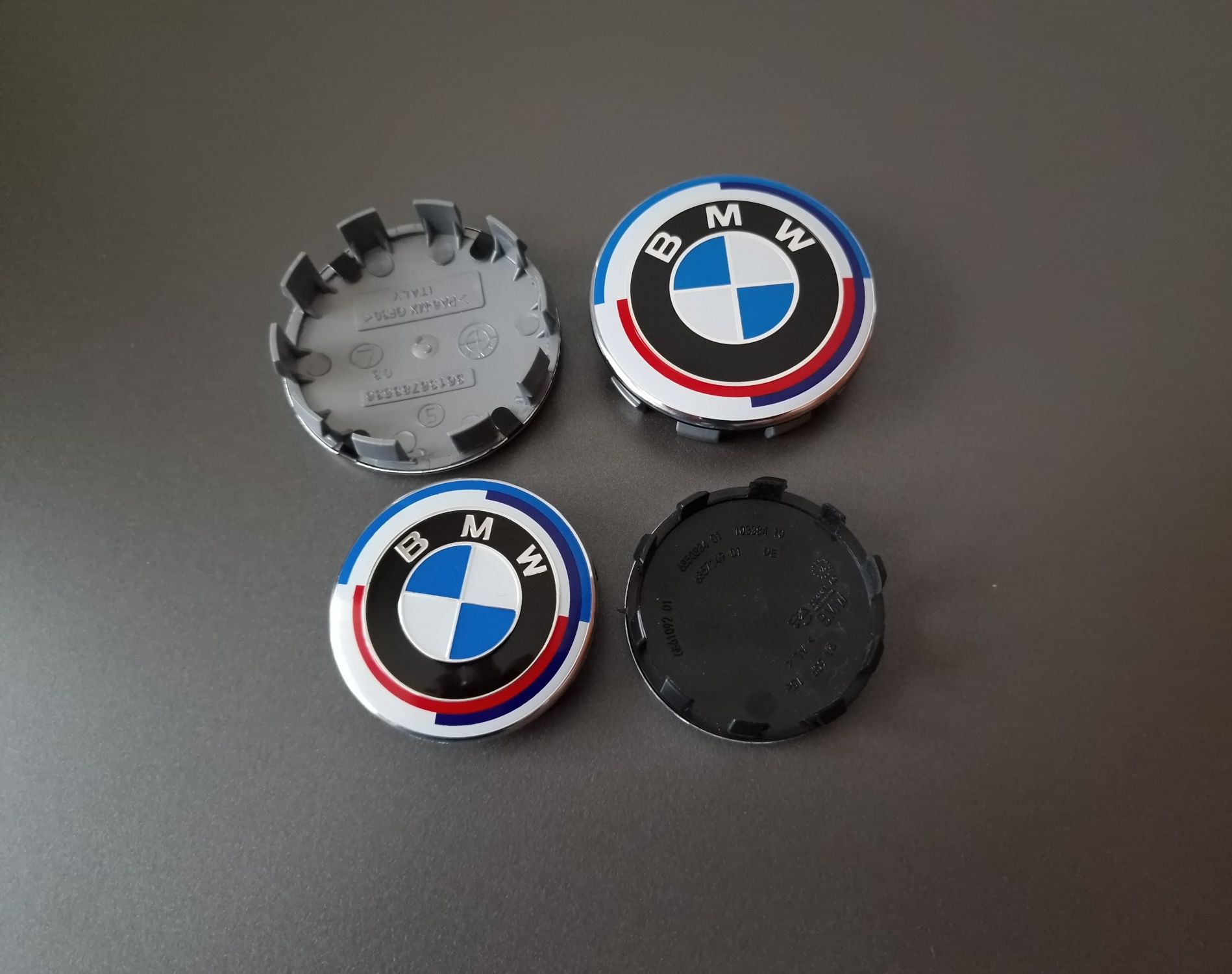 Set capace jante BMW 50th Anniversary 56mm 68mm