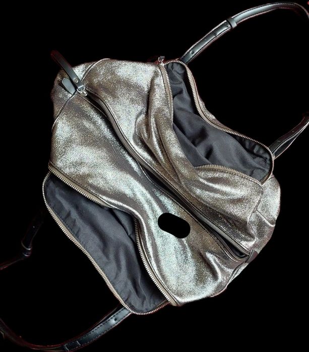 Сива дамска чанта