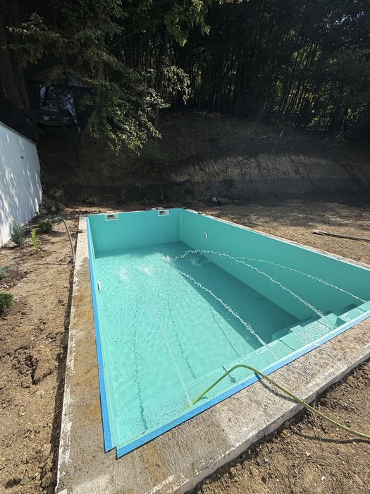 Piscina cofraje polistiren cu liner preturi avantajoase