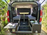 Camper Box camping kit conversie duba autoutilitara in campervan