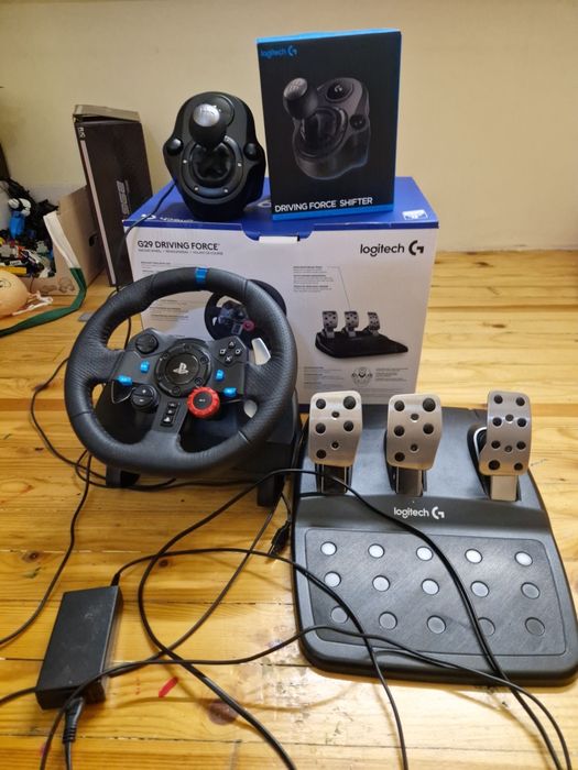 Logitech g29 + shifter Волан