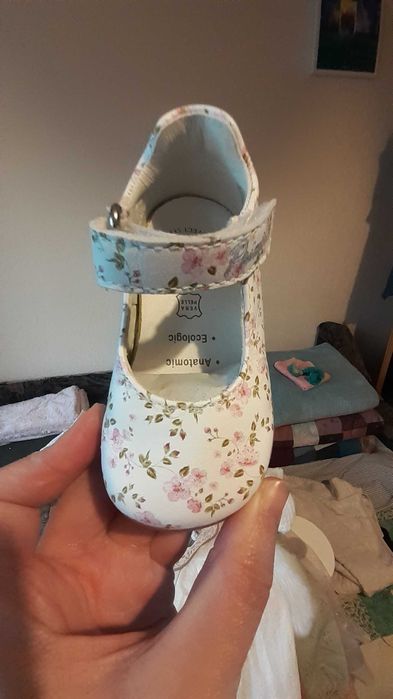 Pantofiori Primigi piele,model floral