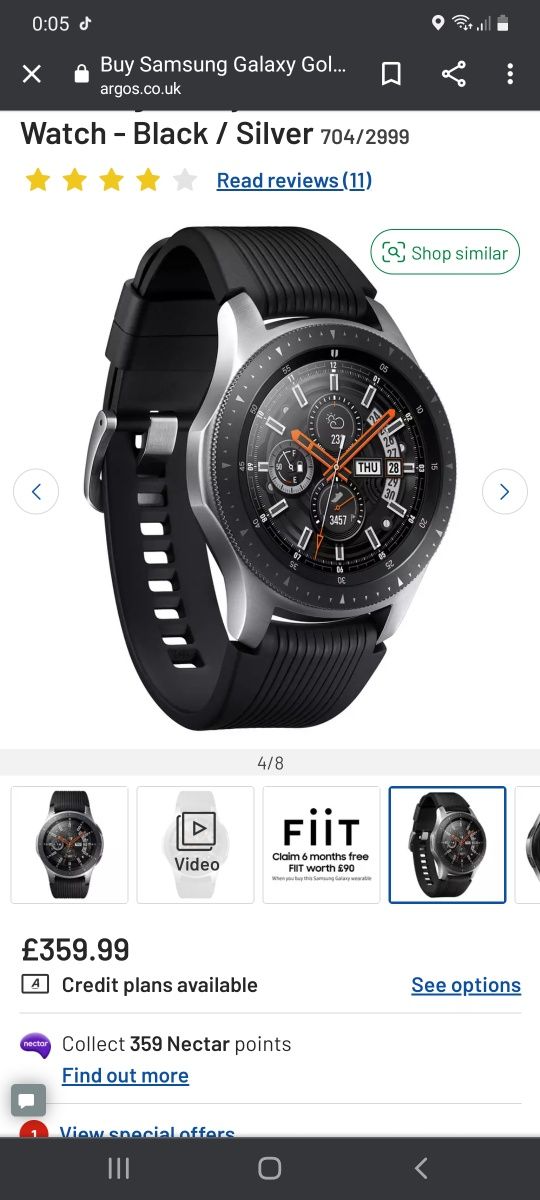 Samsung smart watch 46mm