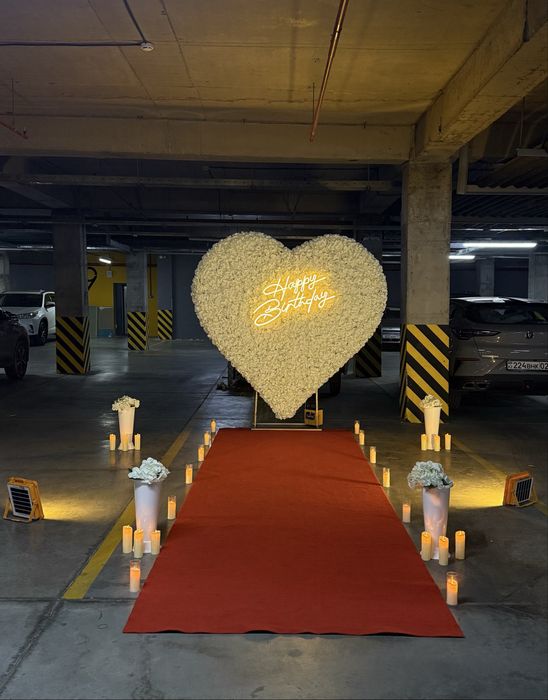 Оформление День рождение, Happy Birthday, АНАШЫМ и МАМА Буквы. От 25к