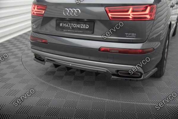 Prelungire splitter bara spate Audi Q7 Mk2 2015-2019 v4