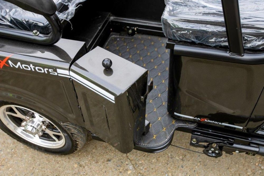 Двуместна електрическа карго триколка MAX MOTORS 1500W GRAY