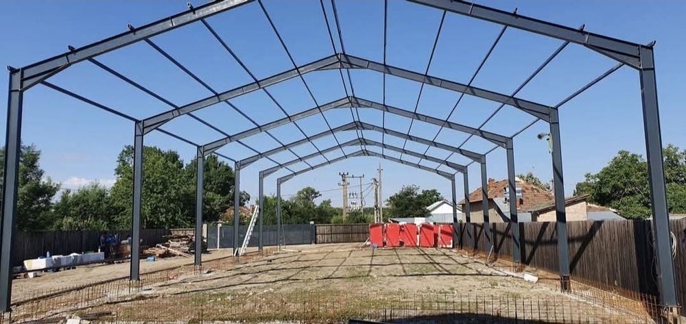 Vand si fac hale structuri metalice 11x30x4m
