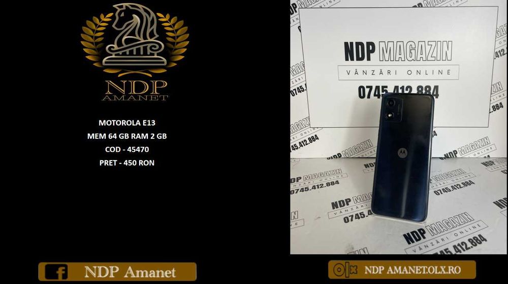 NDP Amanet NON-STOP Bld.Iuliu Maniu 69 MOTOROLA E13 (45470)