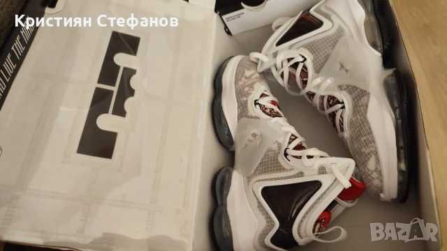 Nike
Обувки за баскетбол Lebron XIX CZ0203 101 Бял