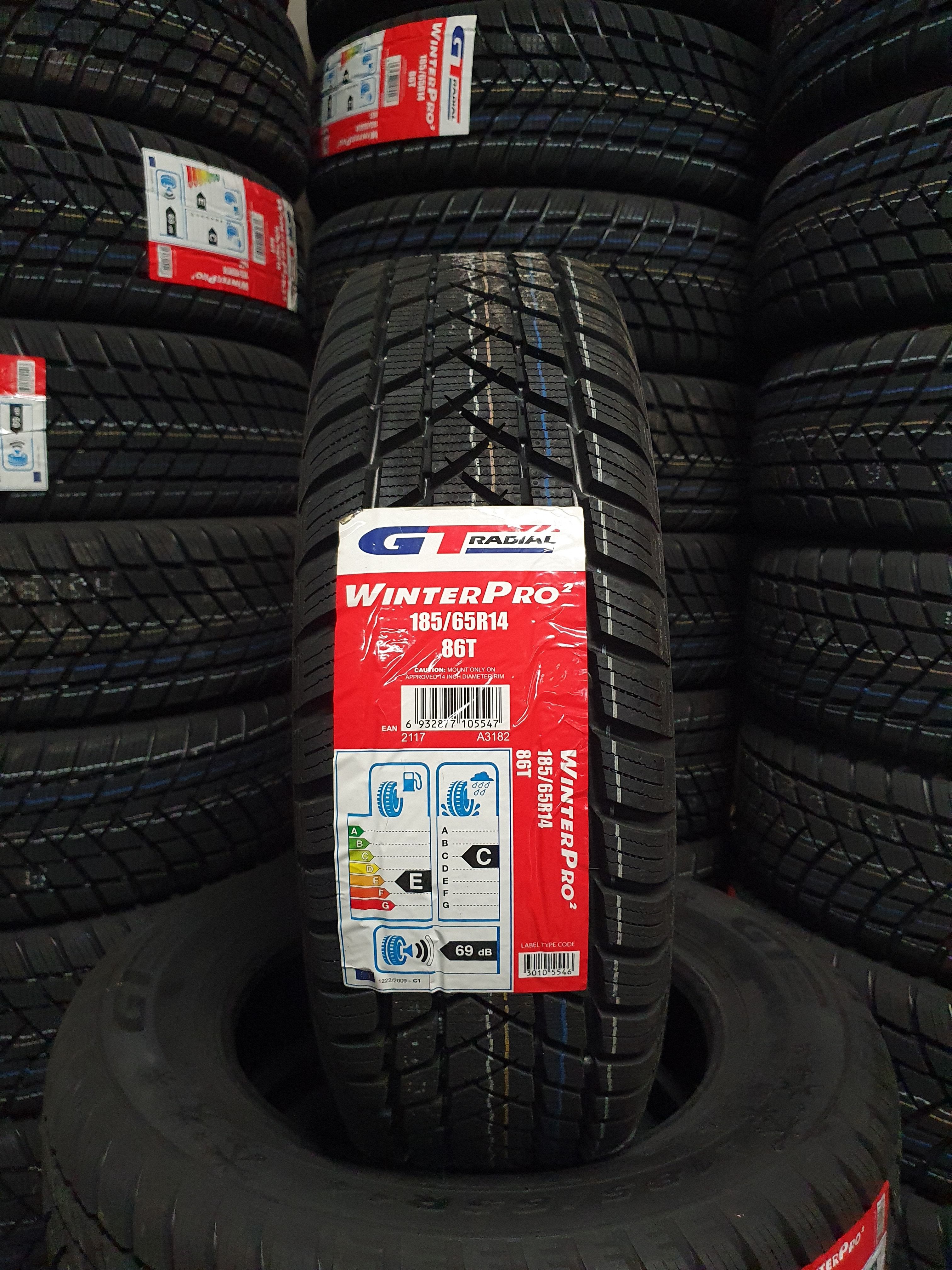 185/65R14  GT RADIAL WINTERPRO2 86T *3018