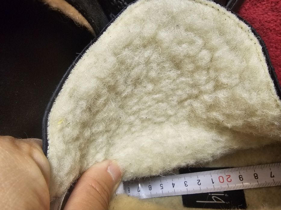 Ghete din piele imblanite