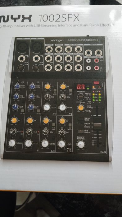 Mixer Behringer Xenyx 1002SFX NOU