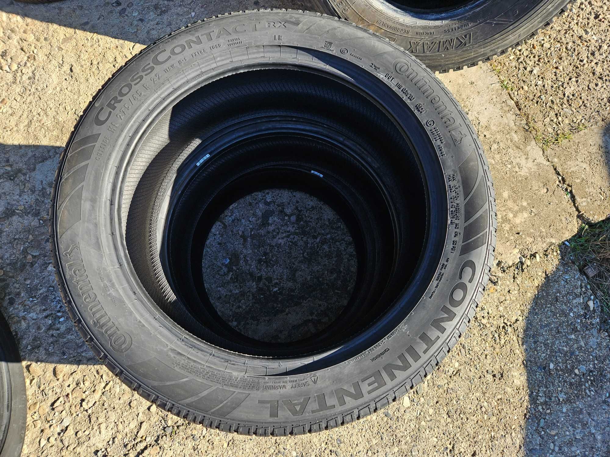 4Нови гуми 275/45R22 Continental CrossContact RX LR FR XL 115W DOT2024