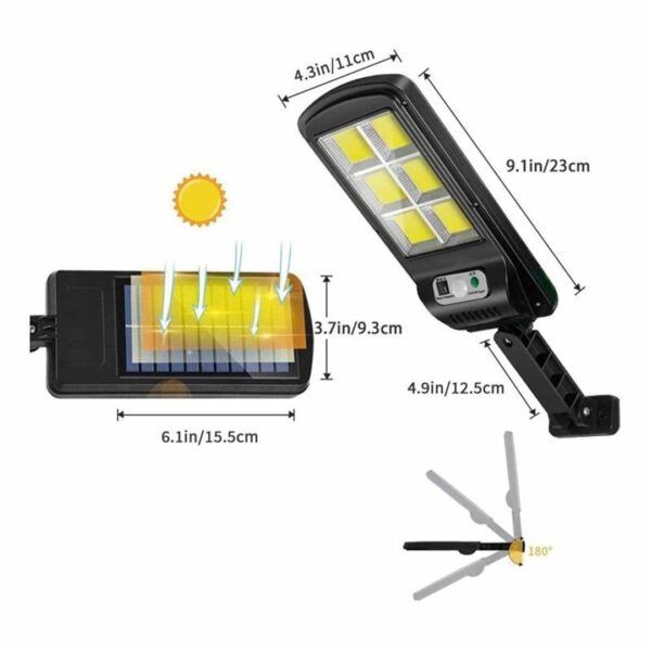Set 4 lămpi solare