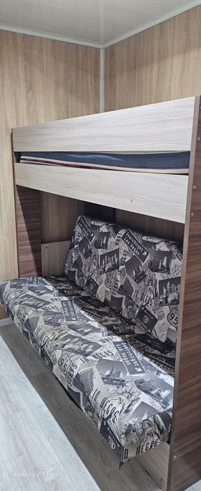 Кровать диван двухярусный