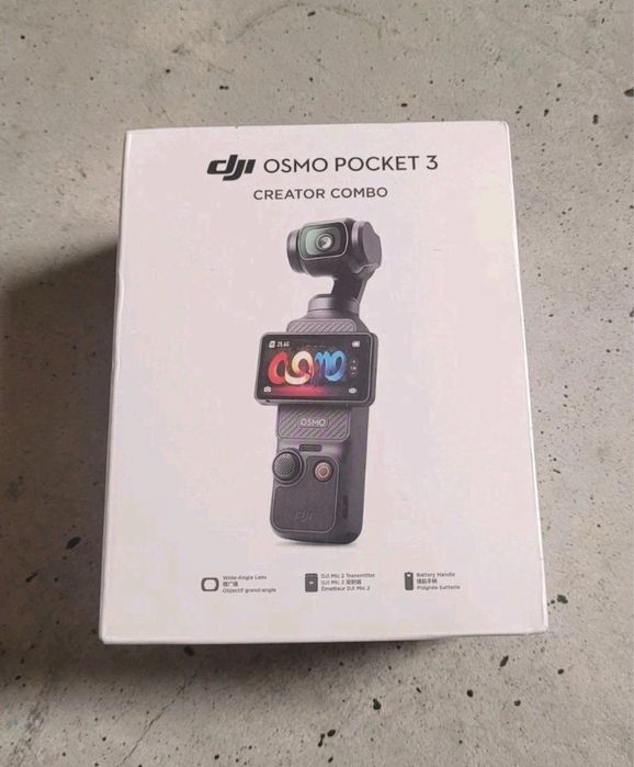 DJI Osmo Pocket 3 Creator Combo sigilat