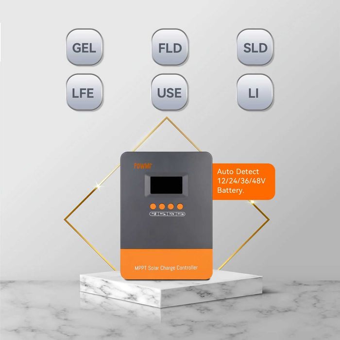 Controller MPPT 60A Panou Solar PowMr POW-M60-ULTRA 12V 24V 36V 48