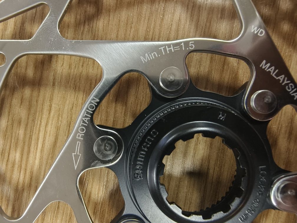 Ротор Shimano Deore SM-RT54 160 мм - centerlock