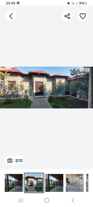 Arendaga xovli Xonobodda 3 xonalik 27 metrlik navesi bor