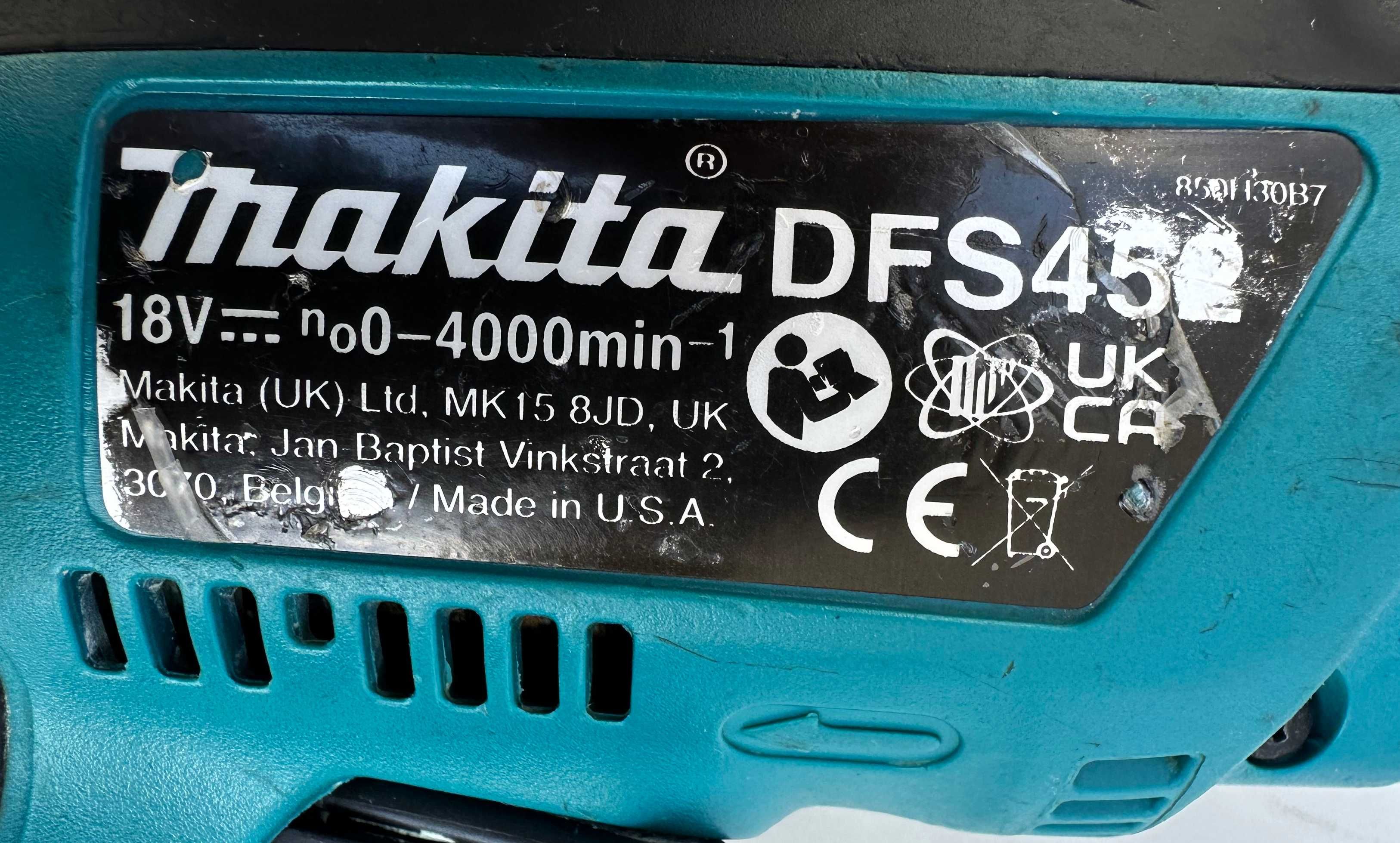 Makita DFS452 - Акумулаторен безчетков винтоверт за гипсокартон