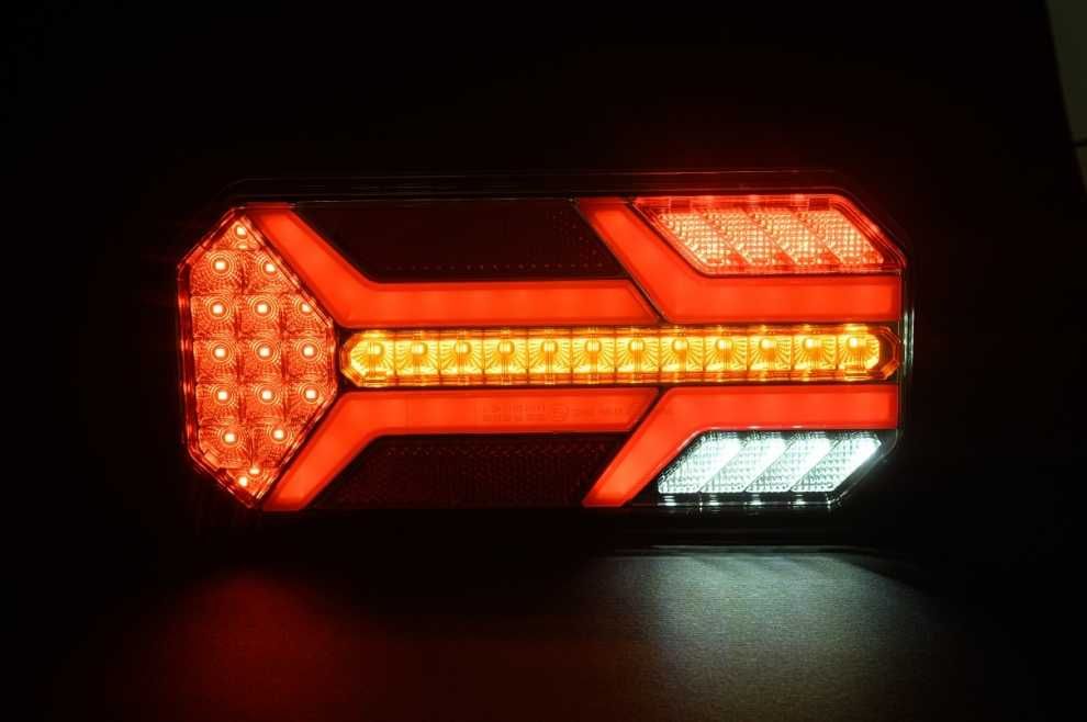 Комплект LED Диодни Стопове, Динамичен Мигач, 7 Функции, 12/24V