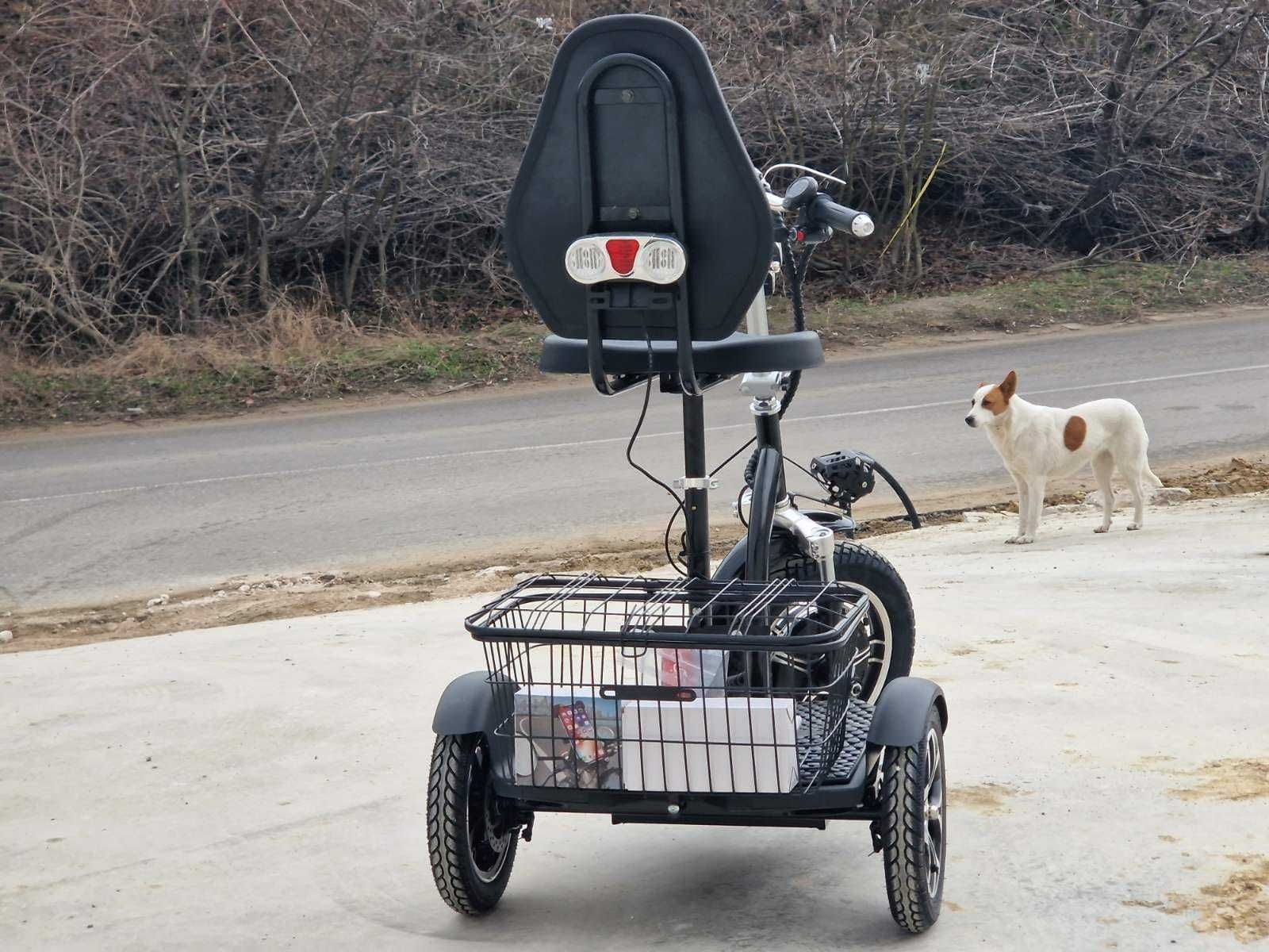 Tricicleta electrica/scuter electric FARA PERMIS!! Livrare acasa, NOU