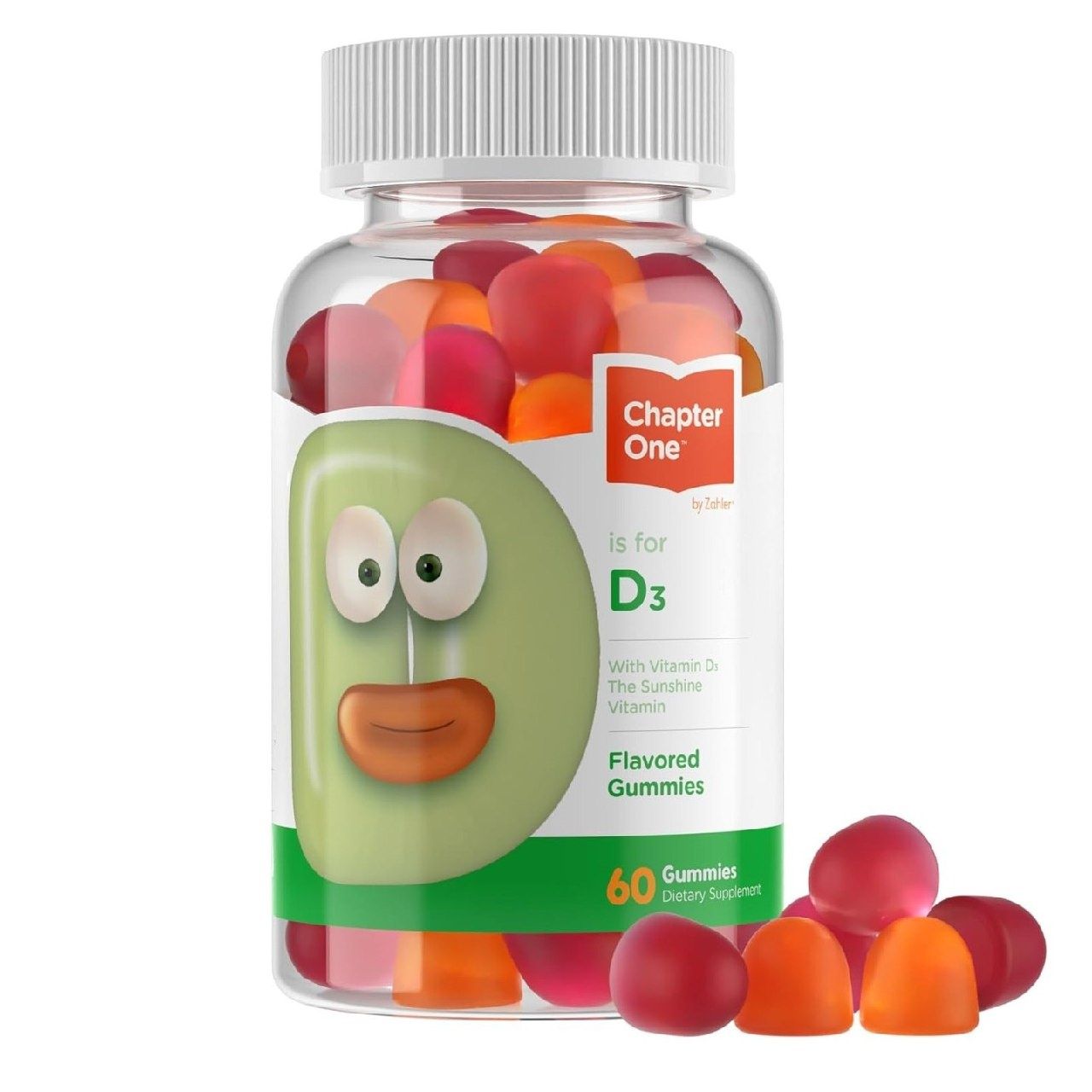 Алер - Глава первая, жевательные таблетки с витамином D 3, 1000 МЕ (60