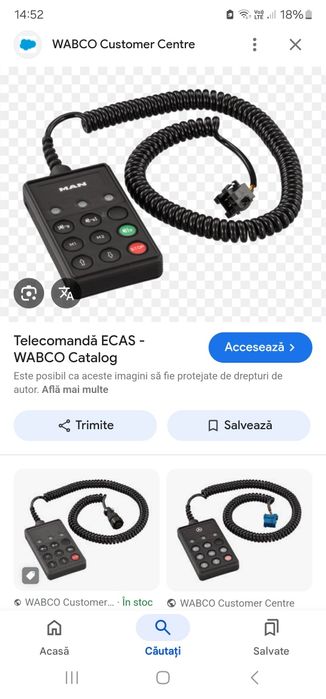Telecomanda originala man