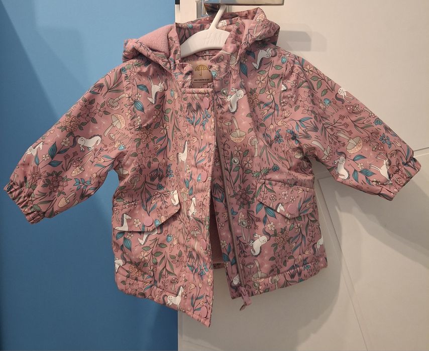 Зимно яке Next за момиче 9-12м.