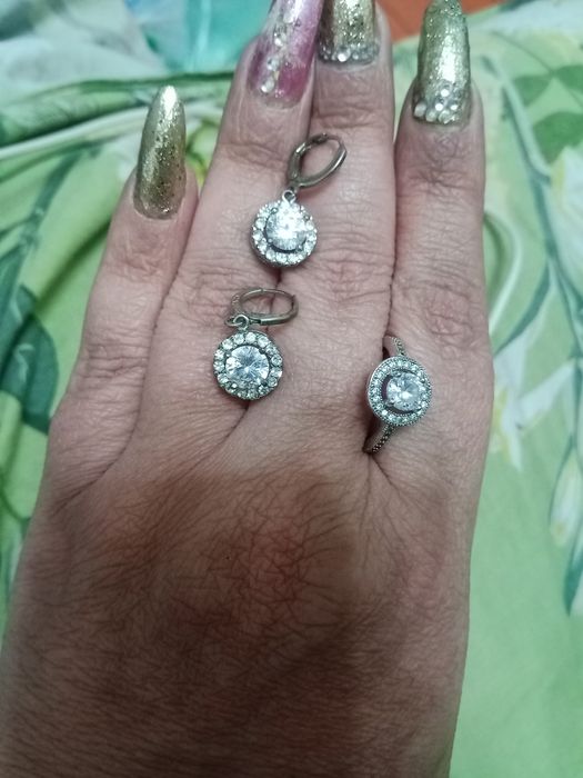 Серебряный набор