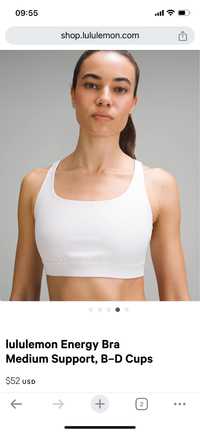 Lululemon, bra, для йоги и тренировок