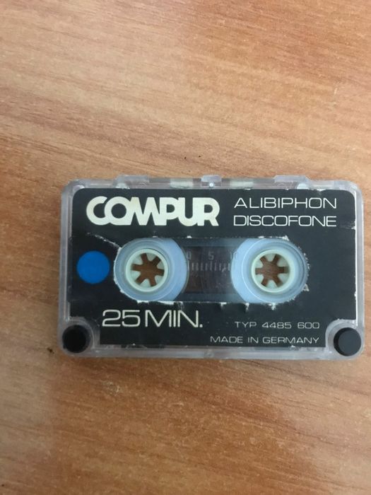 Mini cassette alibiphone