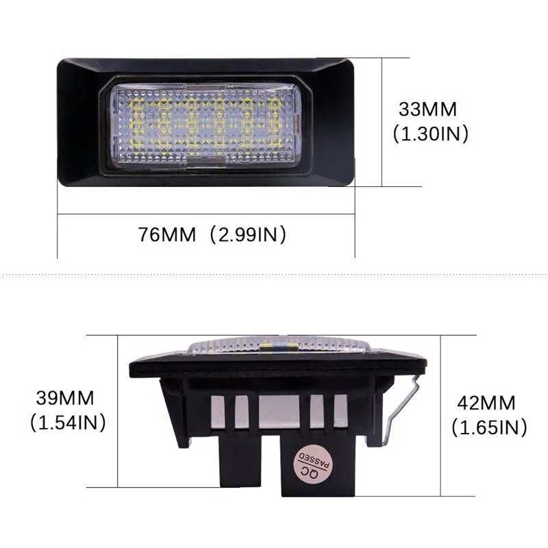 LED-Плафони за регистрационен номерза GOLF 6 Polo4 за Audi A1 A6 A7 TT