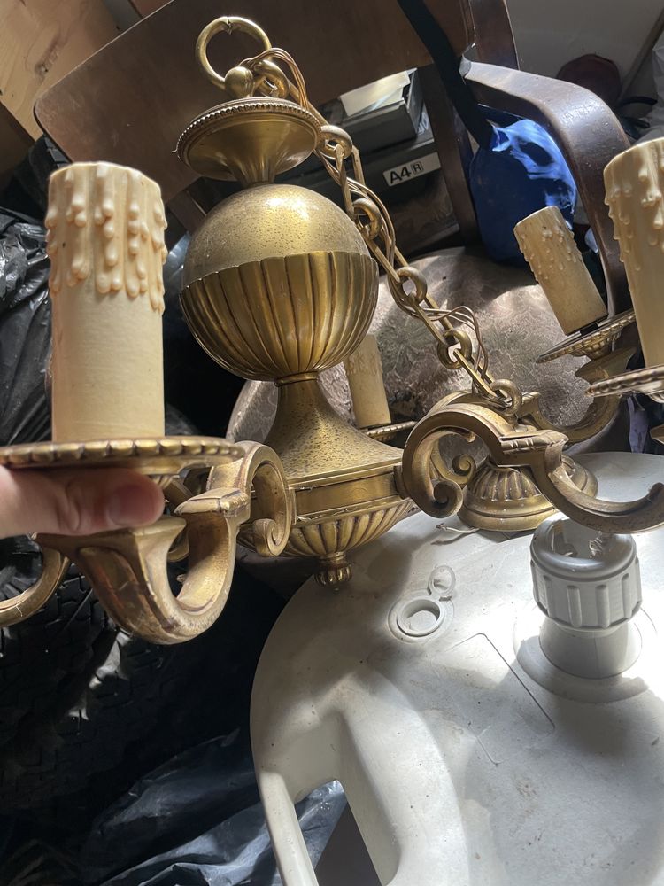 Candelabru din bronz