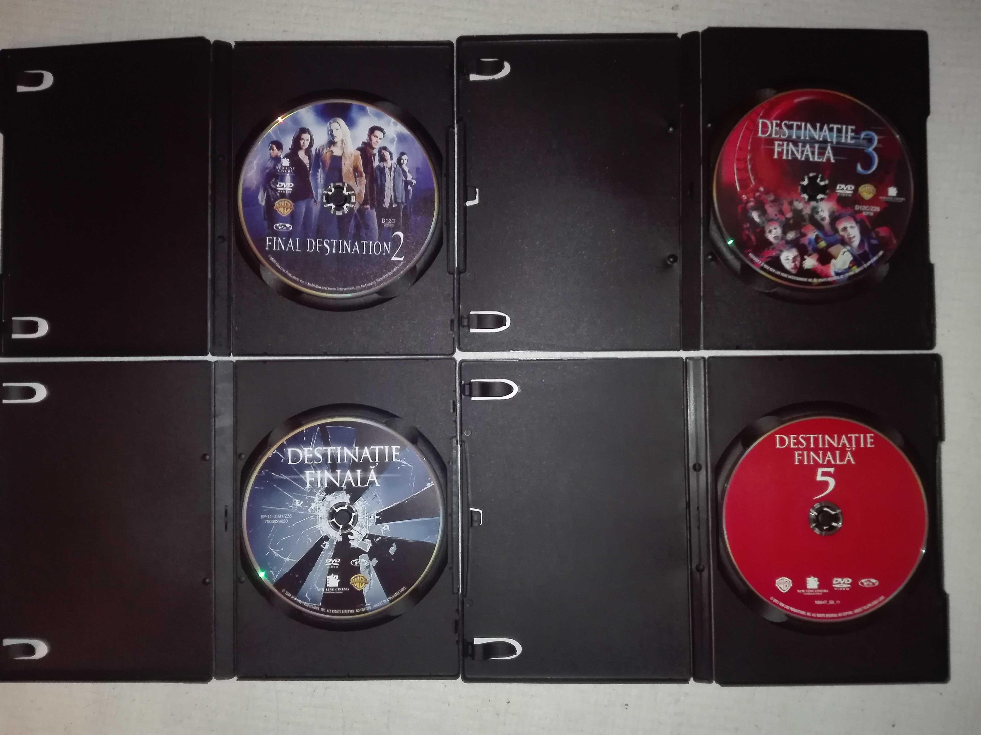 DVD  FINAL DESTINATION  volumele  2, 3, 4 si 5