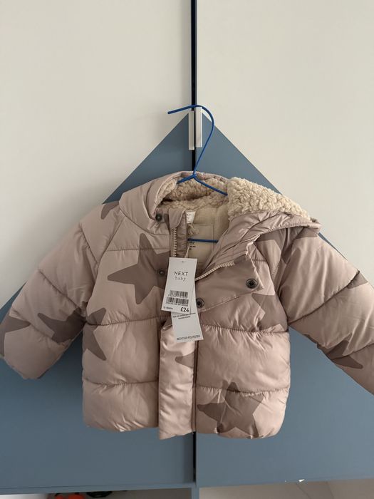 Чисто нови  зимни якета  Next, размер 86 и 92