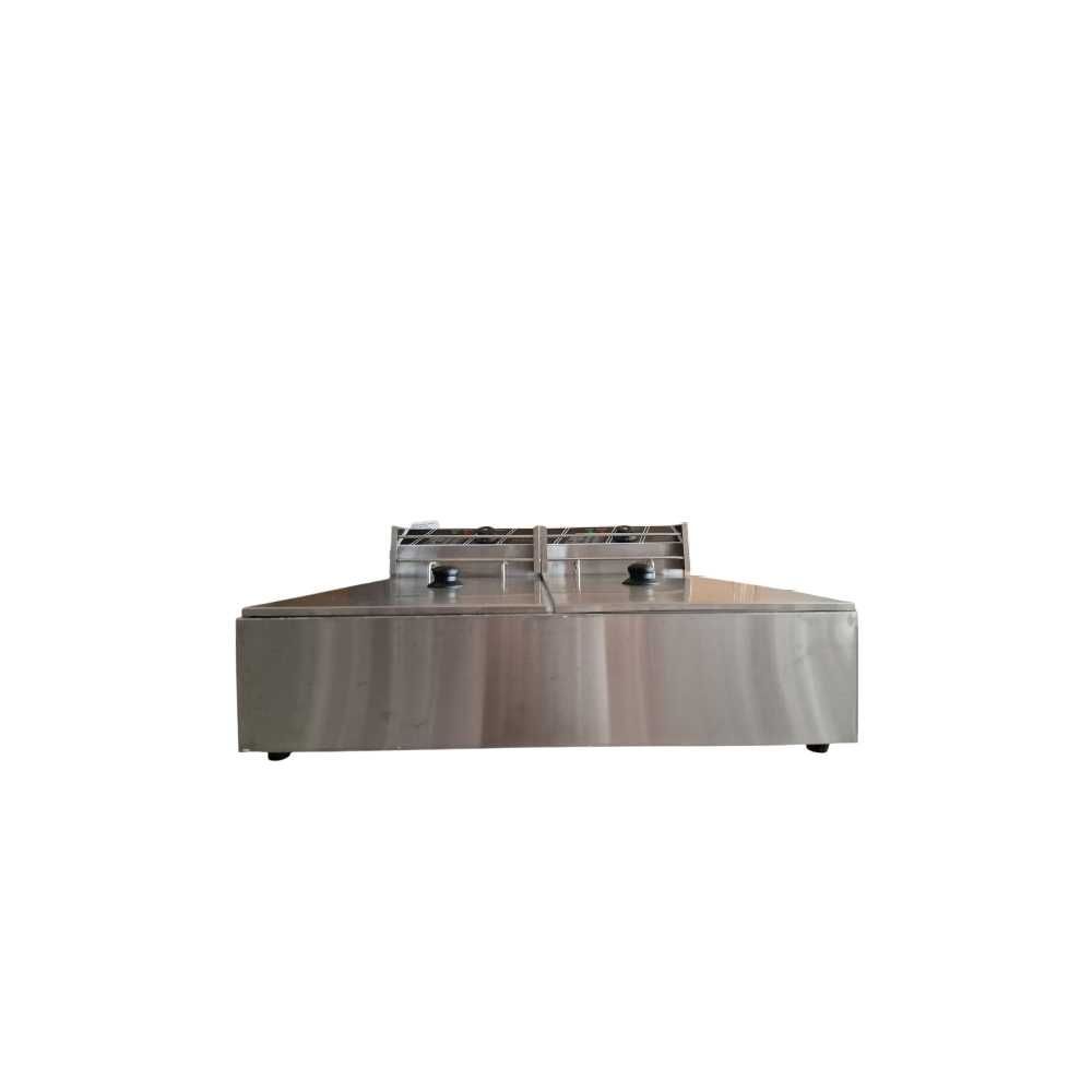 Friteuza electrica dubla 12l+12l -TRANSPORT GRATUIT