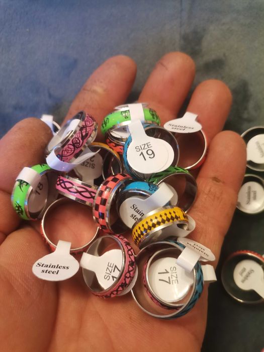 Inele cu desen. Model