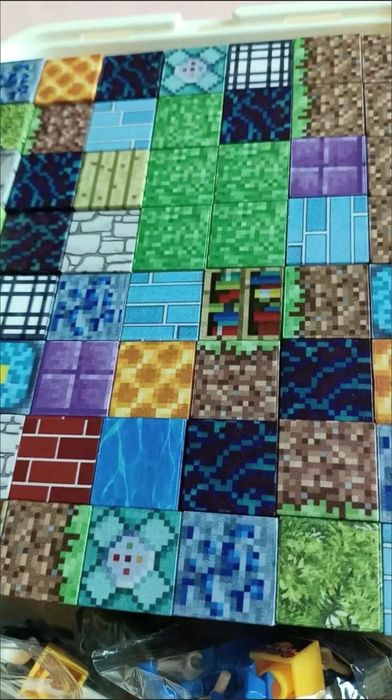 Уникальный магнитный  конструктор Minecraft 6.0