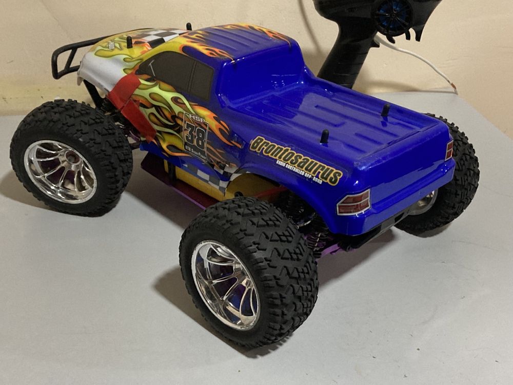 Hsp brontosaurus rc 4x4 монстр трак