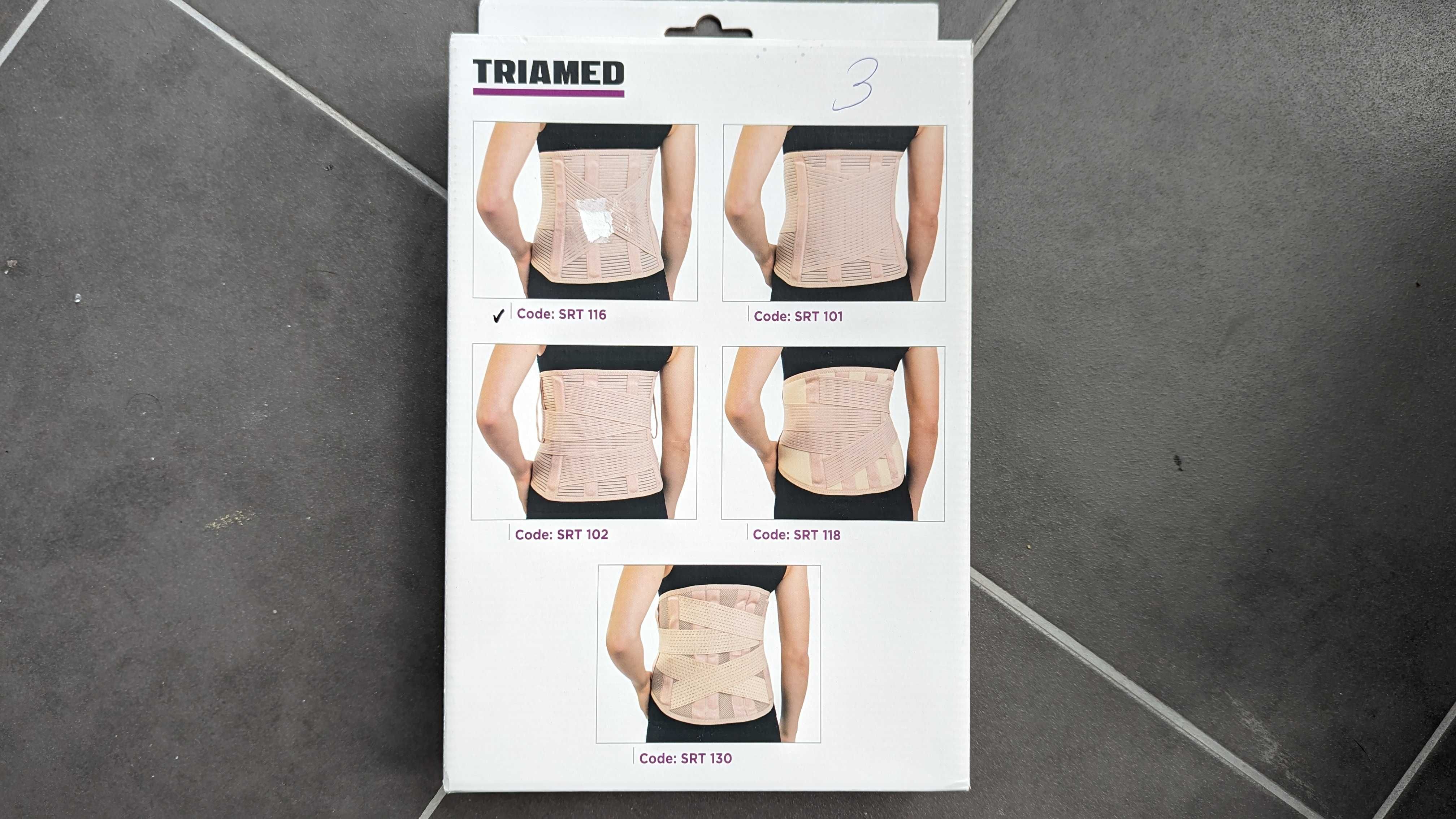 Corset lombo sacral Triamed SRT 116