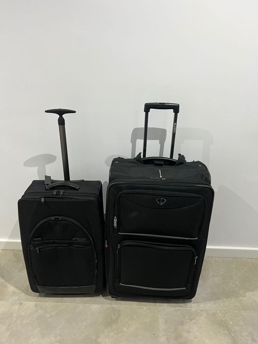 Trollere upright extensibil Samsonite si Buxton