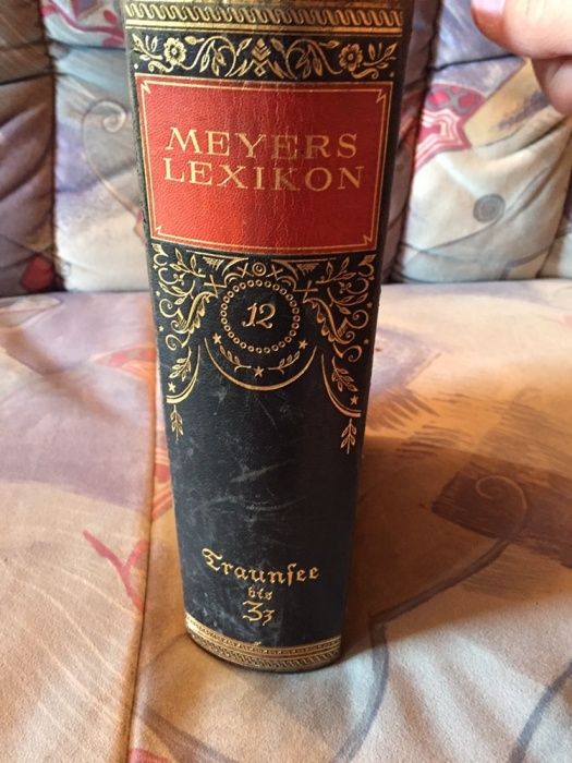 Cărți vechi Lexicon Meyers