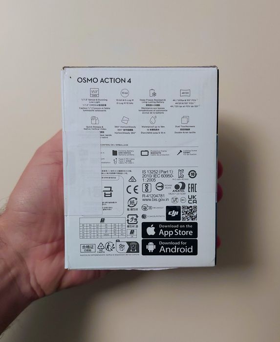Dji OSMO ACTION 4, Essential Combo. Nou