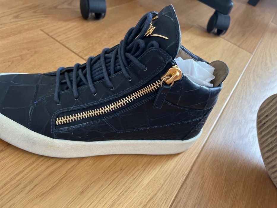 Giusseppe Zanotti crocodile sneakers 40eu
