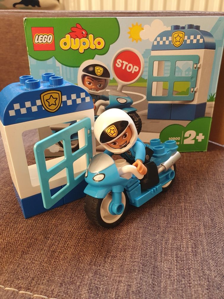 Lego Duplo-motocicleta de poliție