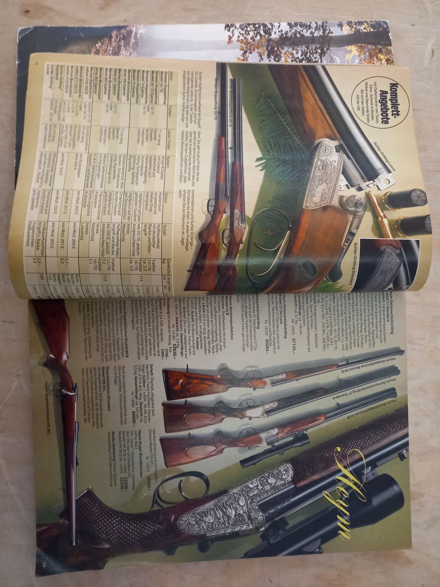 Юбилеен каталог Eduard Kettner 1983/84 - списание за оръжия, лов и ри